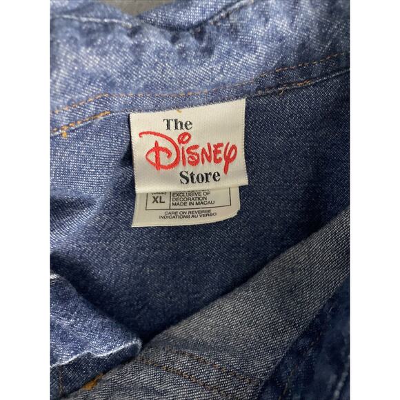 Disney Store Denim Shirt XL Embroidered Tigger Only - Picture 5 of 8